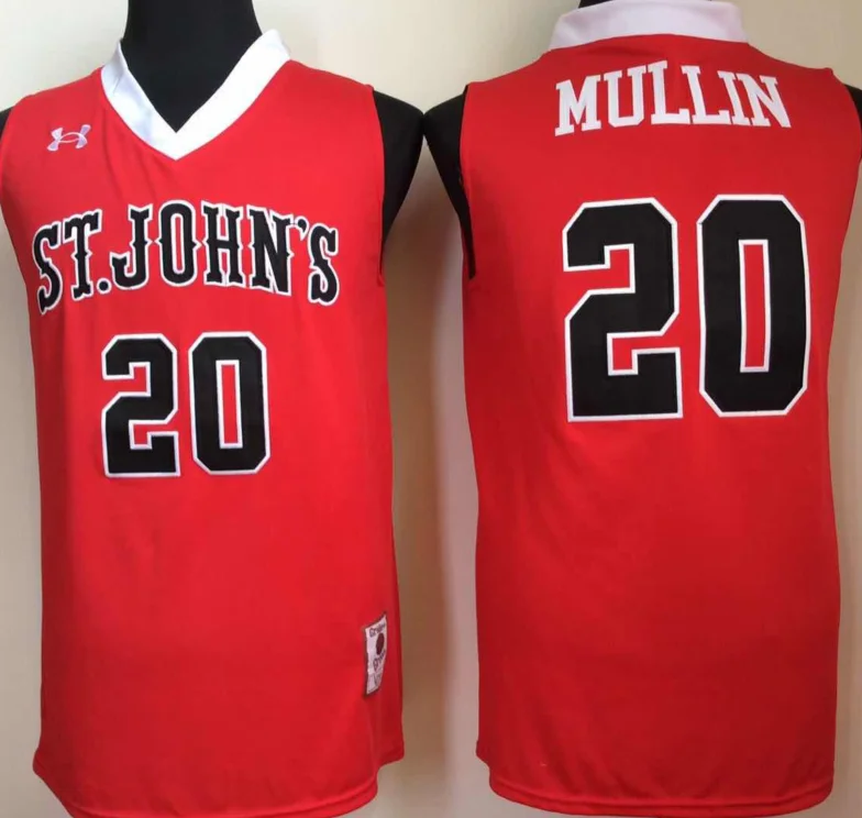 Chris Mullin St. John’s Red Storm Jersey red