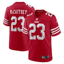 Christian McCaffrey San Francisco 49ers Jersey red