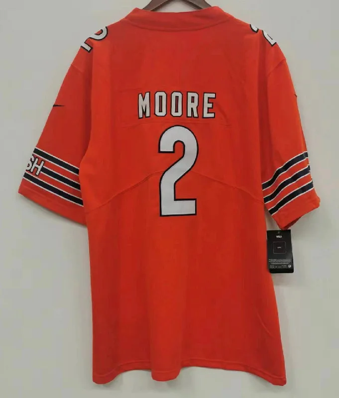 D.J. Moore Chicago Bears Jersey orange