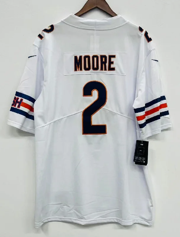 D.J. Moore Chicago Bears Jersey white