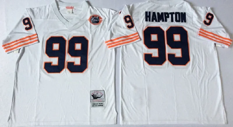 Dan Hampton Chicago Bears Jersey white