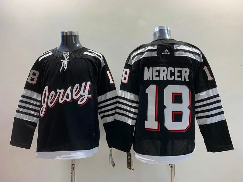 Dawson Mercer New Jersey Devils Jersey Black