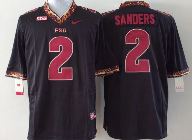 Deion Sanders Florida State Seminoles Jersey Black NIKE