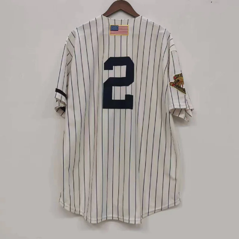 Derek Jeter New York Yankees Jersey white no name Mitchell & Ness