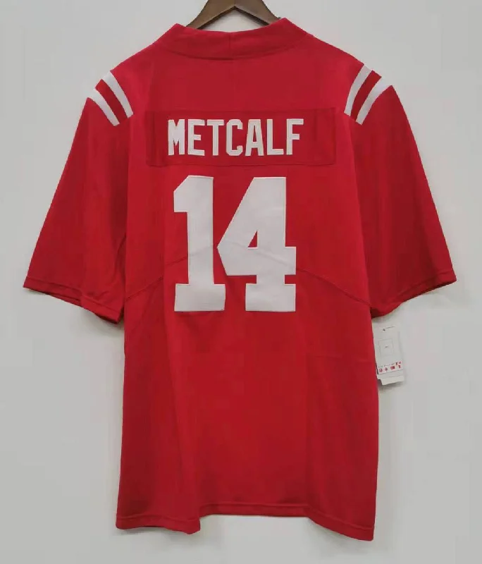 DK Metcalf Ole Miss Rebels Jersey red NIKE