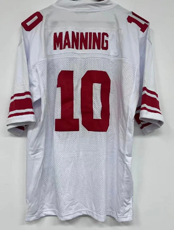 Eli Manning New York Giants Jersey white Super Bowl XLII patch