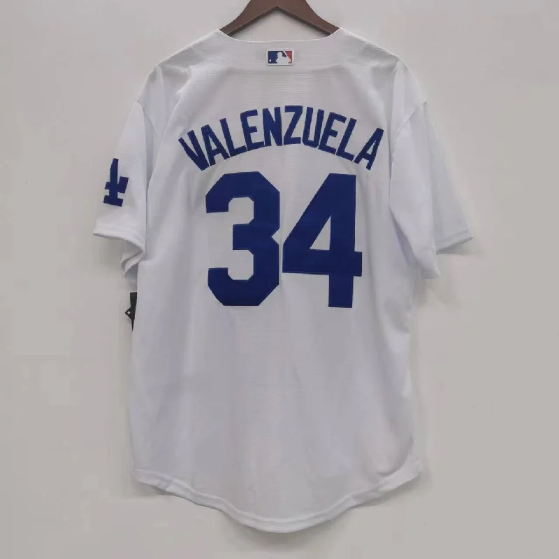 Fernando Valenzuela Los Angeles Dodgers Official MLB Nike Jersey