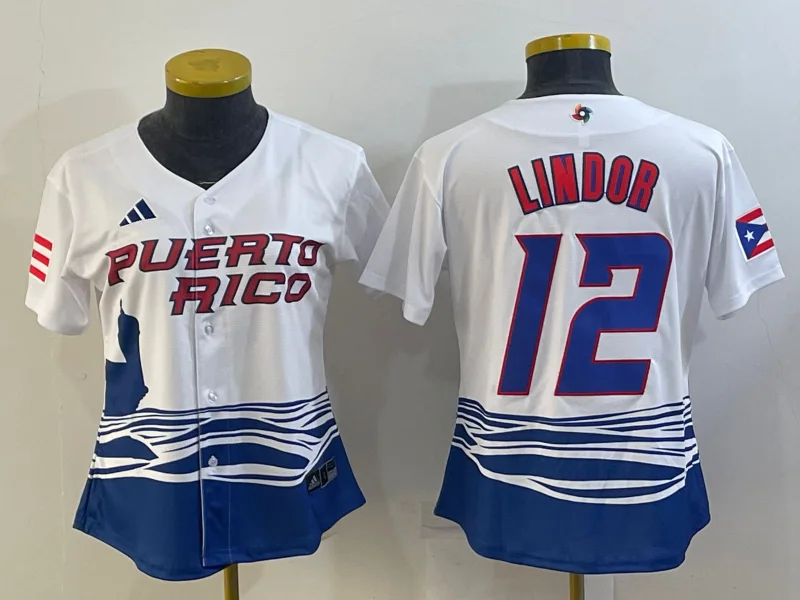 Francisco Lindor Puerto Rico Jersey Adidas