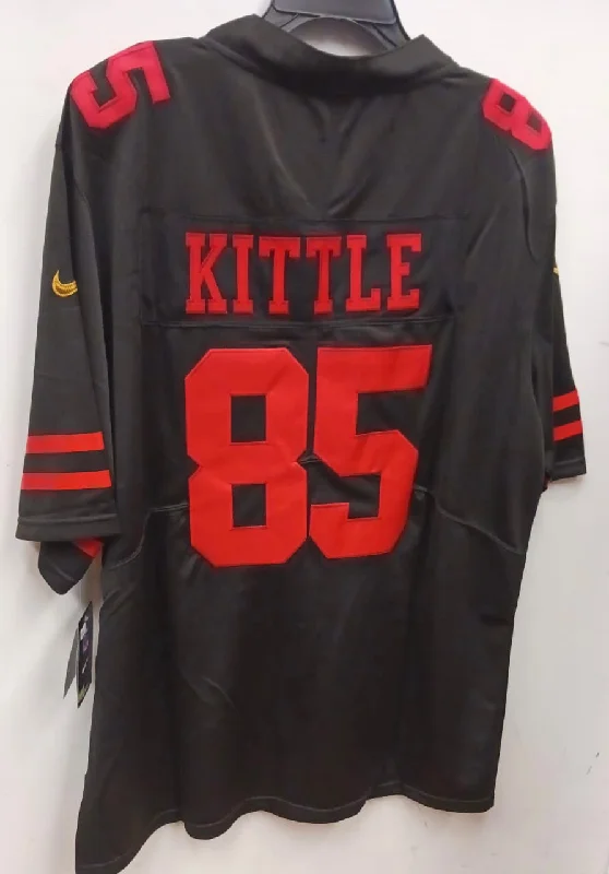 George Kittle San Francisco 49ers NFL Nike Jersey black