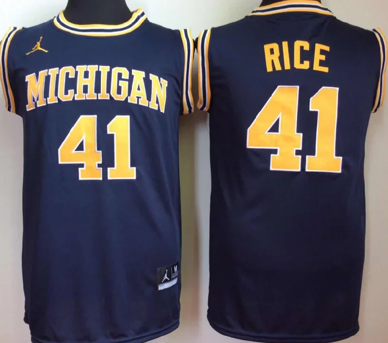 Glenn Rice Michigan Wolverines Stitched Jersey