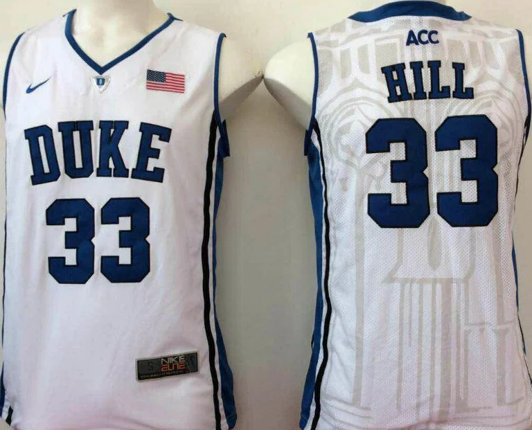 Grant Hill Duke Blue Devils NCAA Nike jersey White