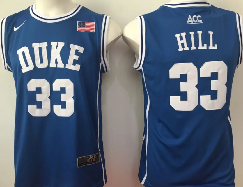 Grant Hill Duke Blue Devils NCAA Nike jersey BLUE