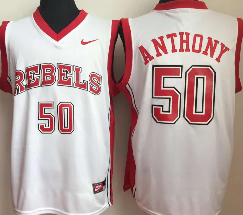 Greg Anthony UNLV Runnin Rebels Jersey white Nike