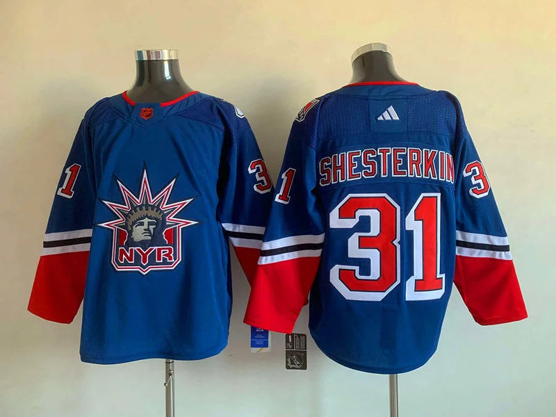 Igor Shesterkin New York Rangers Jersey Blue