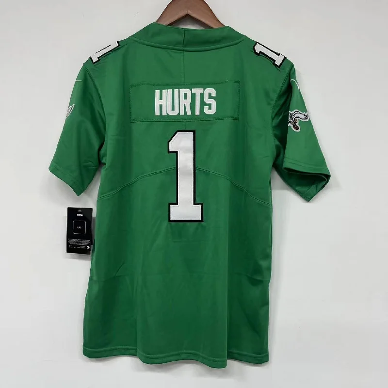 Jalen Hurts YOUTH Philadelphia Eagles  NIKE Kelly Green Jersey