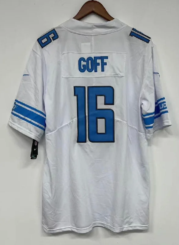 Jared Goff Detroit Lions Official NFL Nike Jersey NIKE white