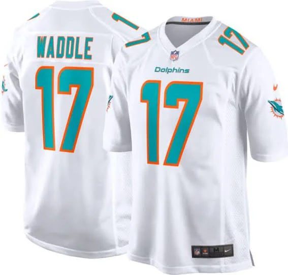 Jaylen Waddle Miami Dolphins Nike Jersey white