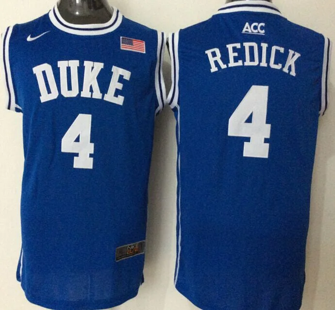 JJ Redick Duke Blue Devils NCAA Nike jersey Blue