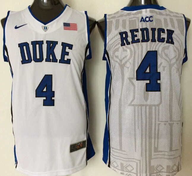 JJ Redick Duke Blue Devils NCAA Nike White jersey