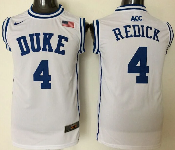 JJ Redick Duke Blue Devils NCAA Nike White jersey