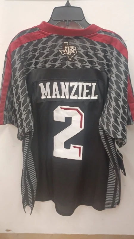 Johnny Manziel Texas A&M Jersey black