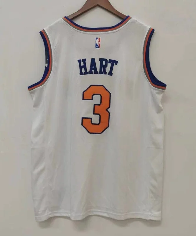 Josh Hart New York Knicks Jersey Nike white