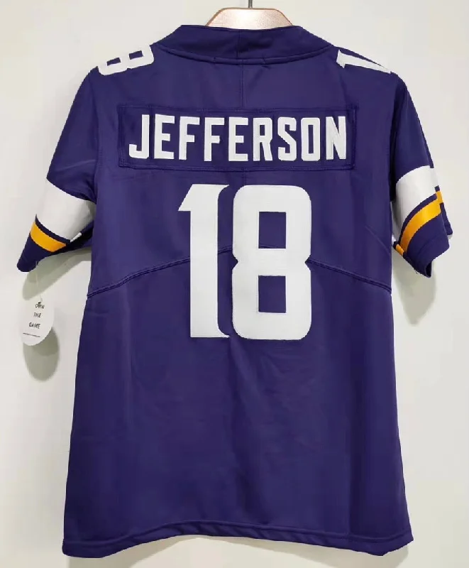 Justin Jefferson YOUTH Minnesota Vikings Classic Authentics Jersey