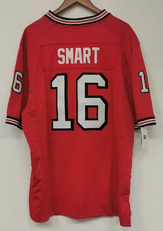 Kirby Smart Georgia Bulldogs Jersey Nike red