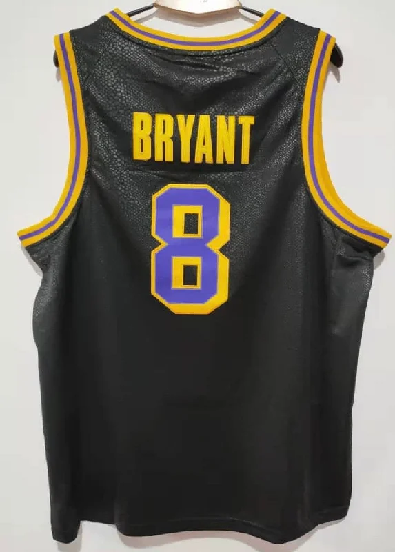 Kobe Bryant Los Angeles Lakers Jersey Black snake skin