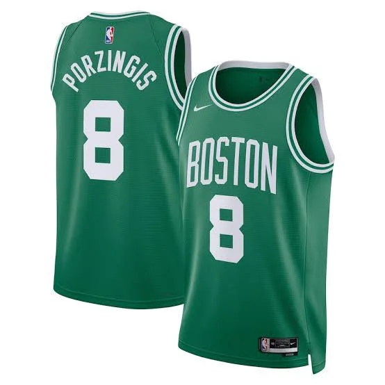 Kristaps Porzingis Boston Celtics NBA Nike Jersey