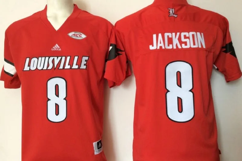 Lamar Jackson Louisville Cardinals Jersey Adidas