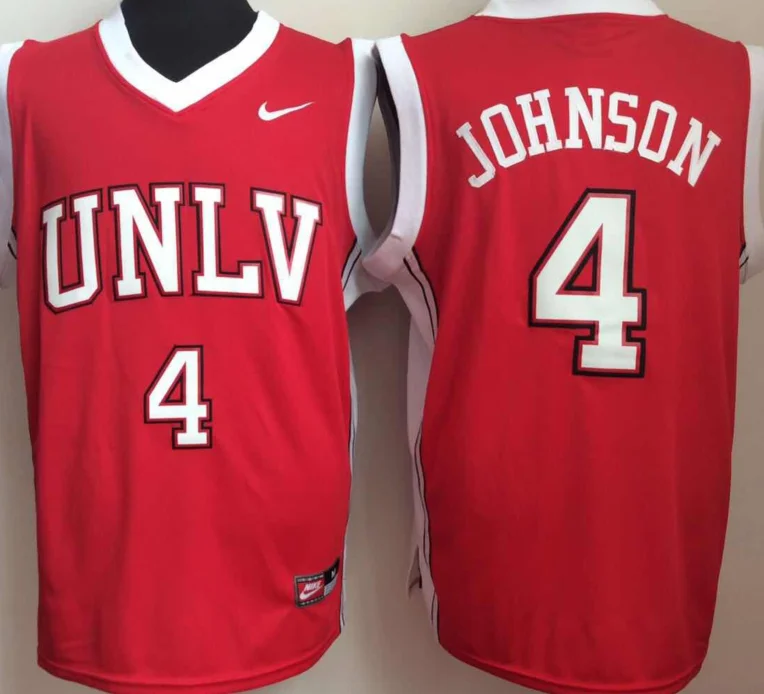 Larry Johnson UNLV Runnin Rebels Jersey red Nike