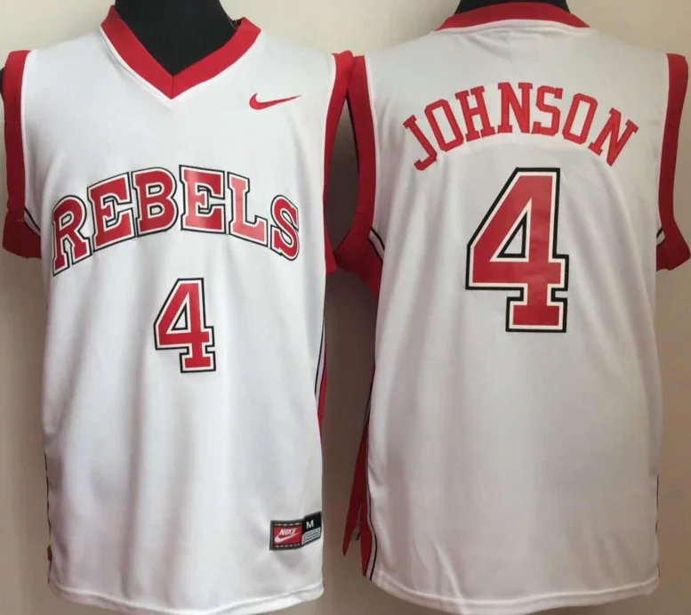 Larry Johnson UNLV Runnin Rebels Jersey white Nike