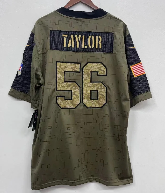 Lawrence Taylor New York Giants military salute to service Jersey