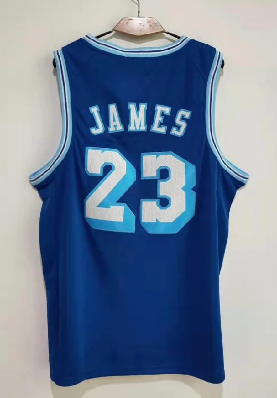 LeBron James Los Angeles Lakers Jersey blue