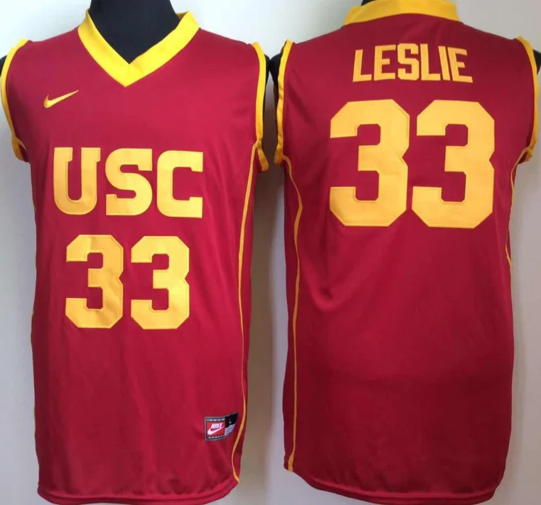 Lisa Leslie USC Trojans Jersey Nike burgundy