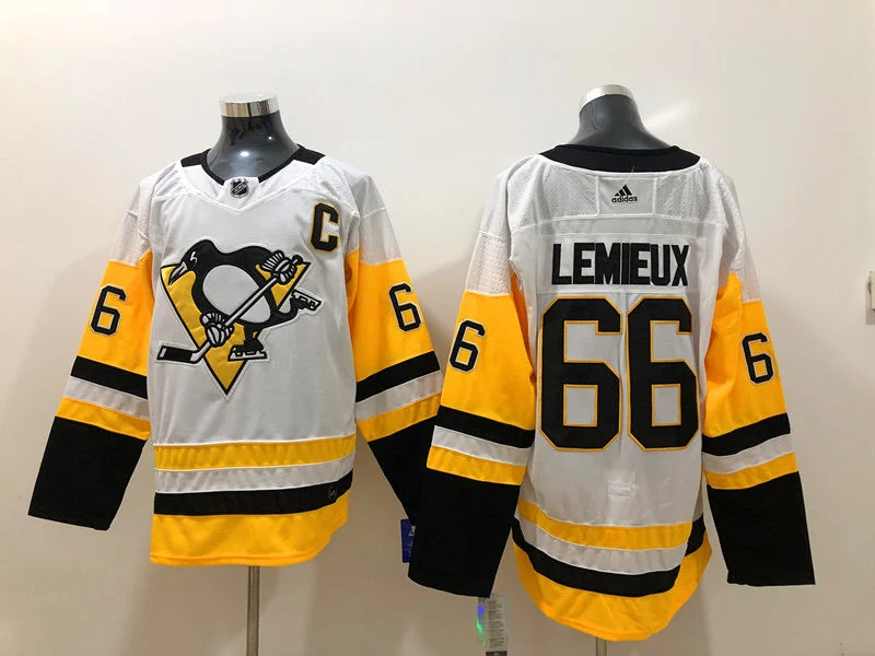 Mario Lemieux Pittsburgh Penguins Jersey white