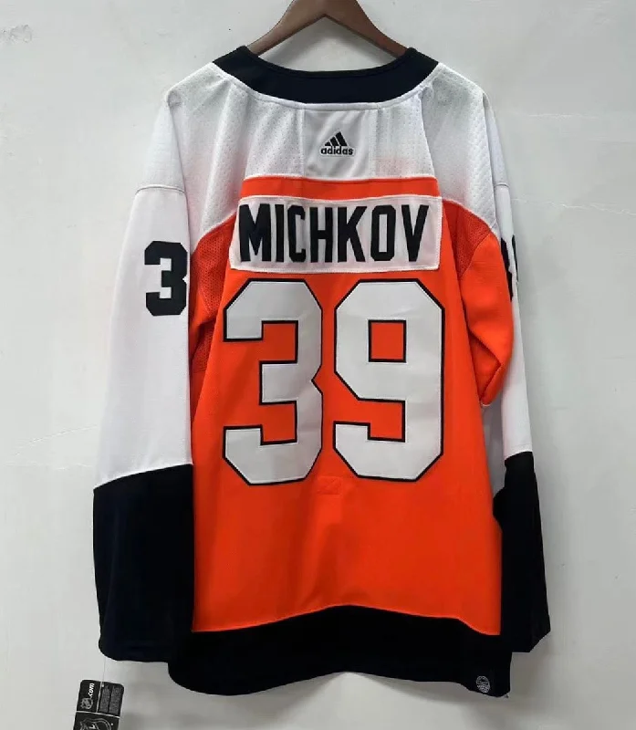 Matvei Michkov Philadelphia Flyers Jersey Adidas Orange