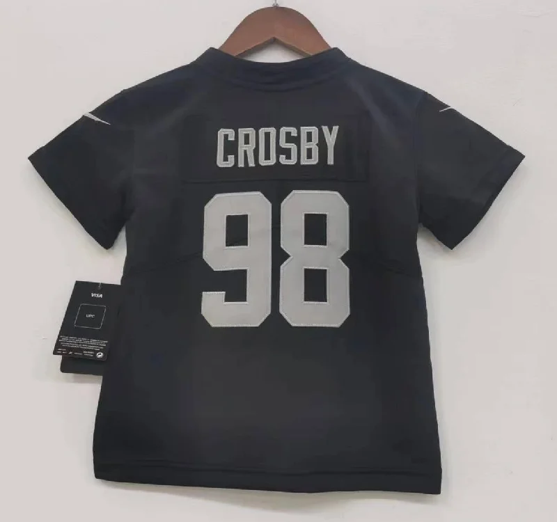 Maxx Crosby Las Vegas Raiders Baby Toddler jersey b/t