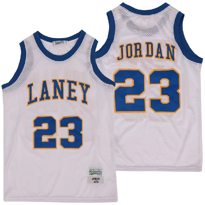 Michael Jordan High School Jersey Laney HS Wilmington NC White