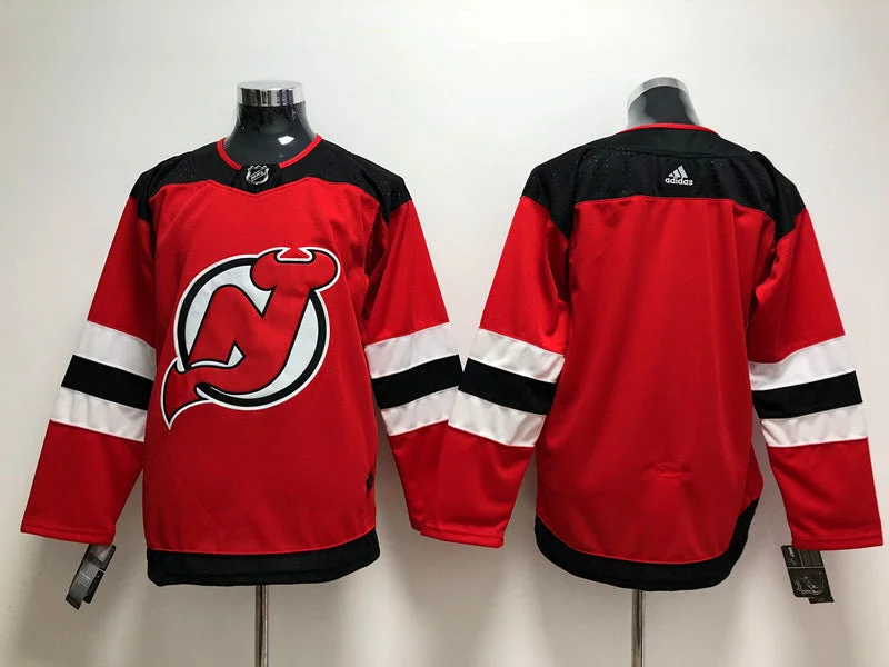 New Jersey Devils Jersey Blank back red