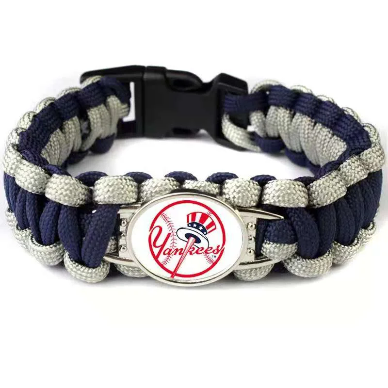 New York Yankees snap clasp bracelet