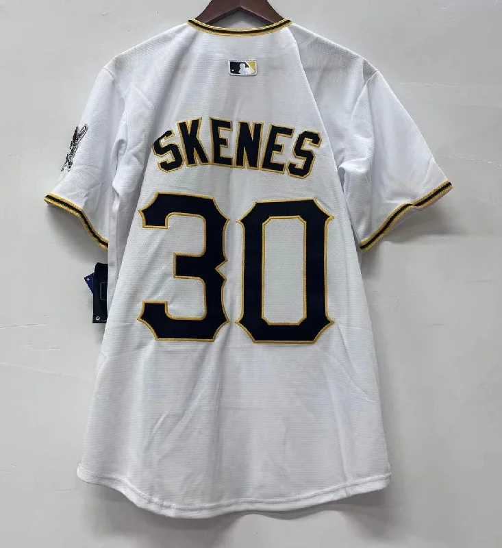 Paul Skenes Pittsburgh Pirates Jersey Nike