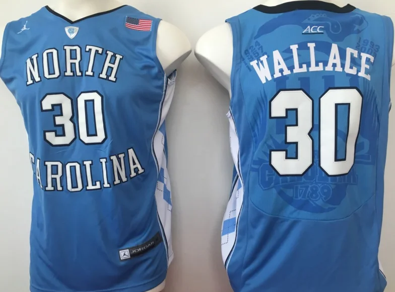 Rasheed Wallace North Carolina Tar Heels Jersey Blue