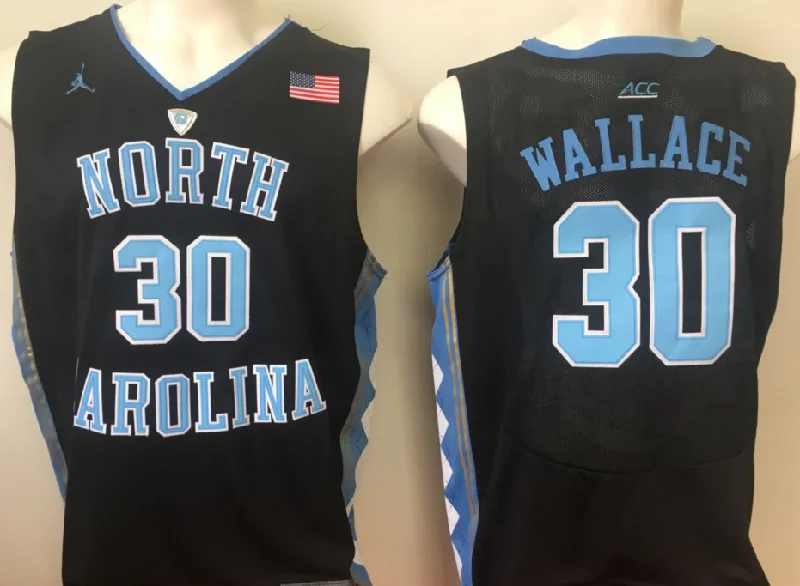 Rasheed Wallace North Carolina Tar Heels Jersey Black