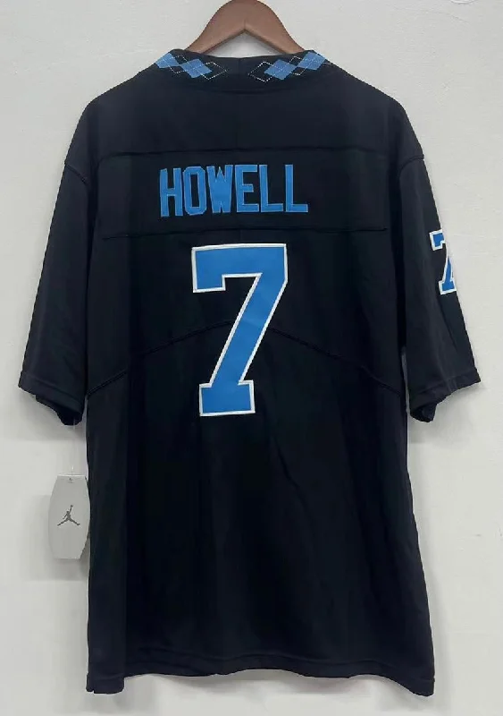 Sam Howell North Carolina Tar Heels Jersey Black