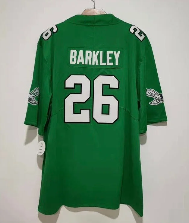 Saquon Barkley Philadelphia Eagles retro Jersey Classic Authentics