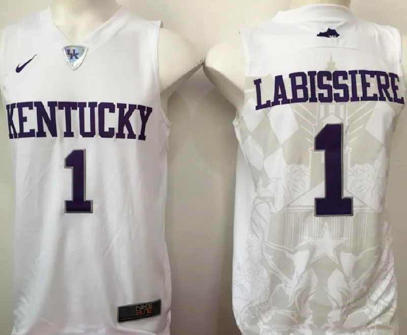 Skal Labissière University of Kentucky Jersey Nike white