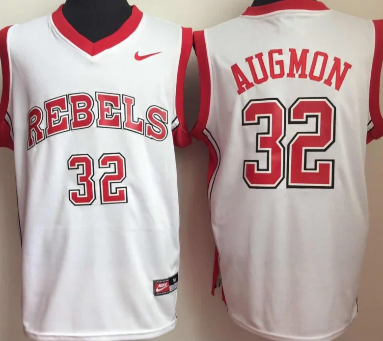 Stacey Augmon UNLV Runnin Rebels Jersey white Nike