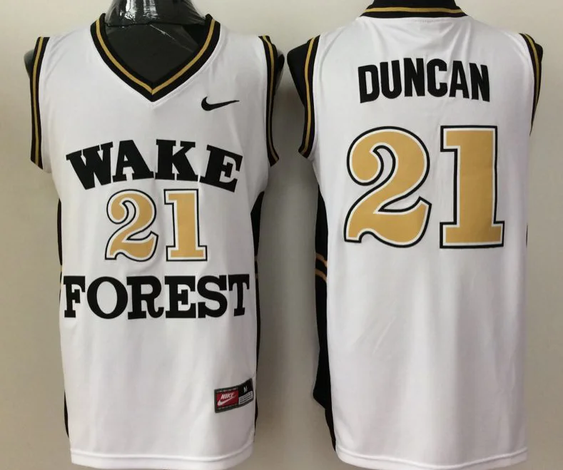 Tim Duncan Wake Forest Jersey NIKE